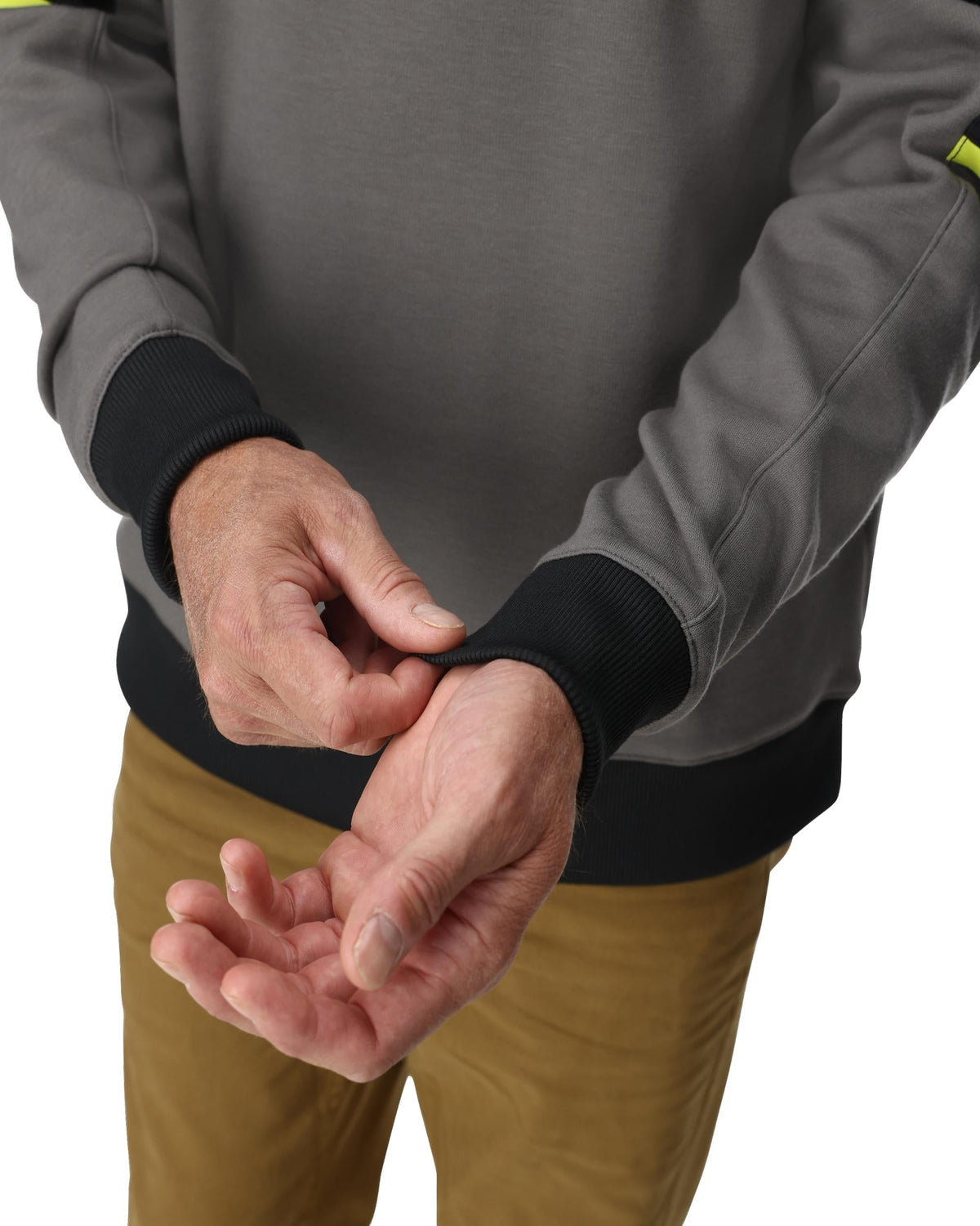 Men's Speed Fleece Crew Jacket - Storm | Spyder Midlayers