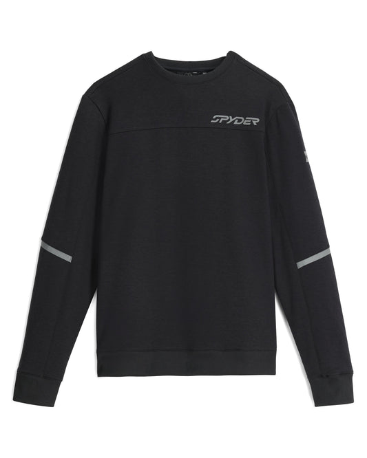 Men's Speed Fleece Crew Jacket - Black | Spyder Midlayers