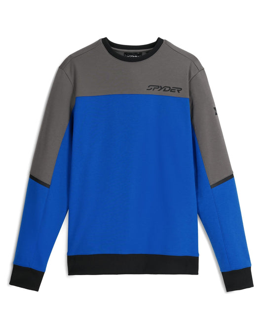 Men's Speed Fleece Crew Jacket - Cobalt | Spyder Midlayers