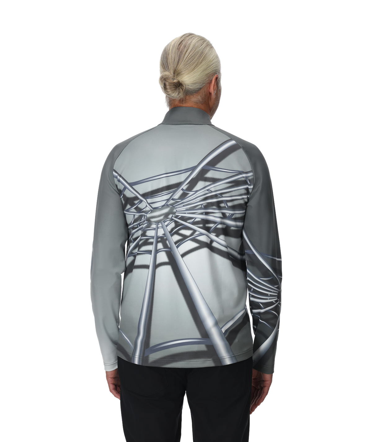 Men's Legacy Half Zip T-Neck - Polar | Spyder Midlayers|Baselayers