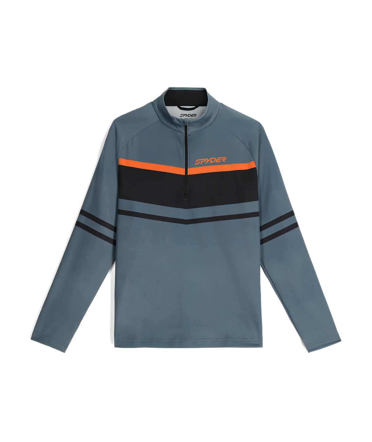 Men's Legacy Half Zip T-Neck - Slate Blue | Spyder Midlayers|Baselayers