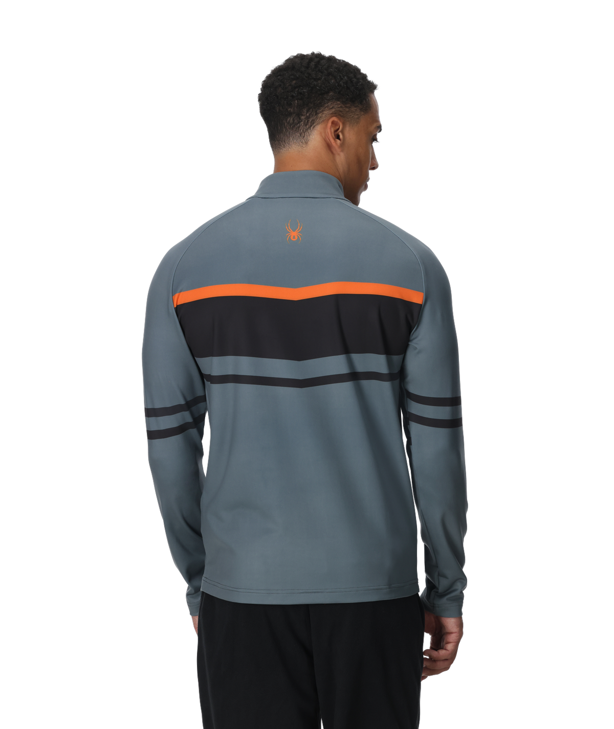 Men's Legacy Half Zip T-Neck - Slate Blue | Spyder Midlayers|Baselayers
