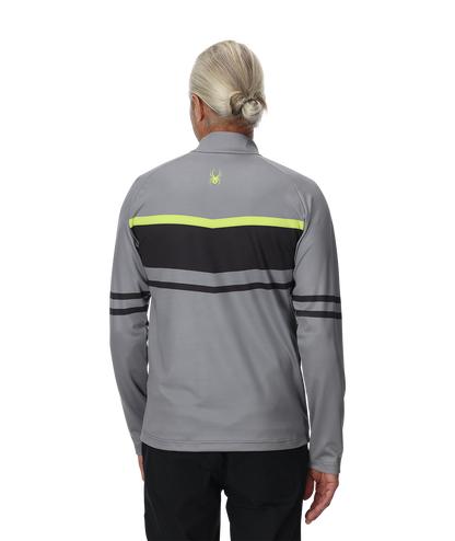 Men's Legacy Half Zip T-Neck - Storm | Spyder Midlayers|Baselayers