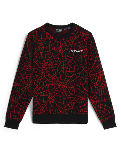 Men's Soelden Sweater - Spyder Red | Spyder Midlayers