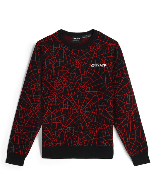 Men's Soelden Sweater - Spyder Red | Spyder Midlayers