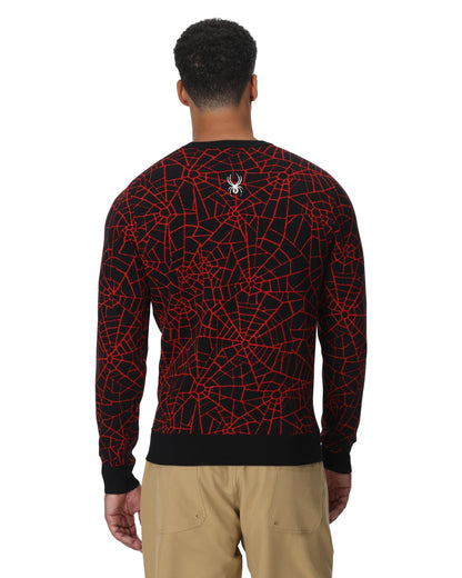 Men's Soelden Sweater - Spyder Red | Spyder Midlayers