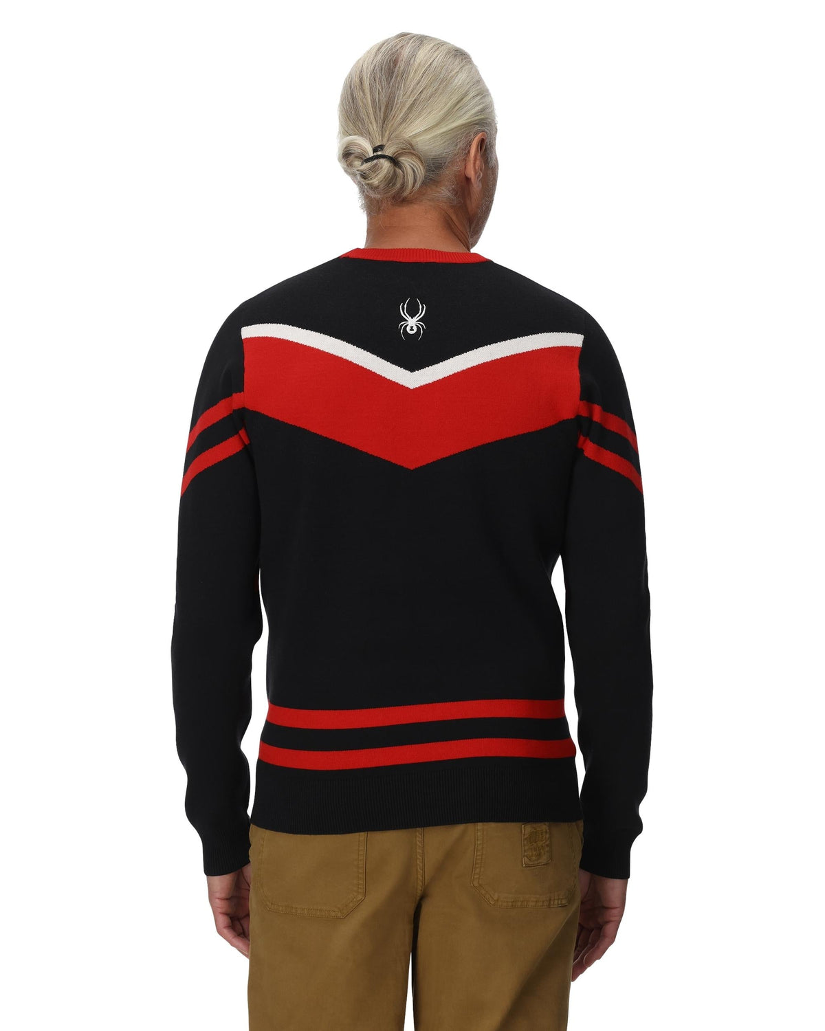 Men's Soelden Sweater - Black | Spyder Midlayers