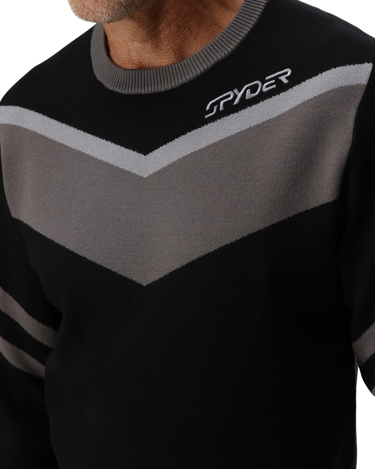 Men's Soelden Sweater - Storm | Spyder Midlayers