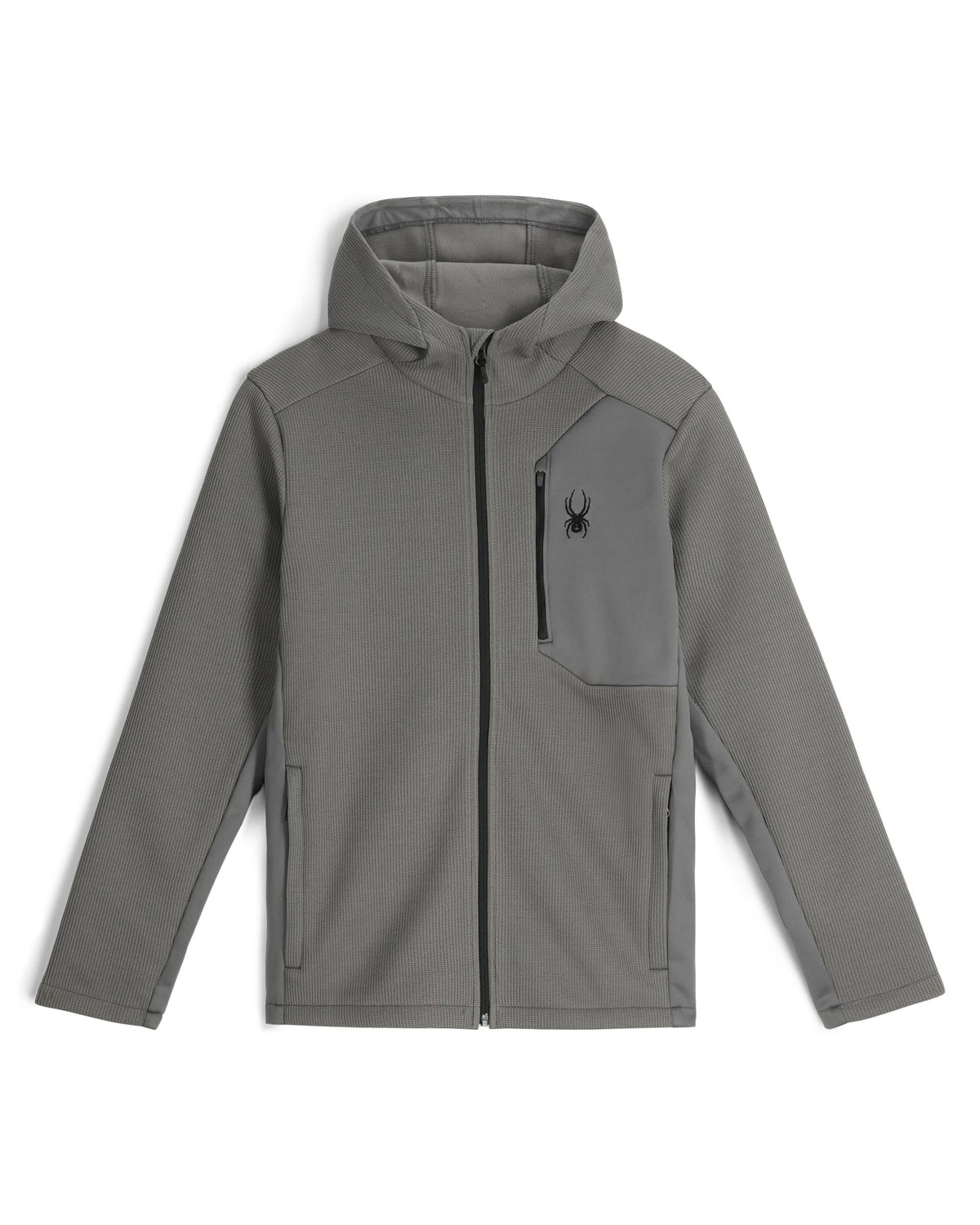 Men's Bandit Hooded Jacket - Storm | Spyder Midlayers