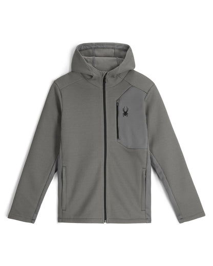 Men's Bandit Hooded Jacket - Storm | Spyder Midlayers