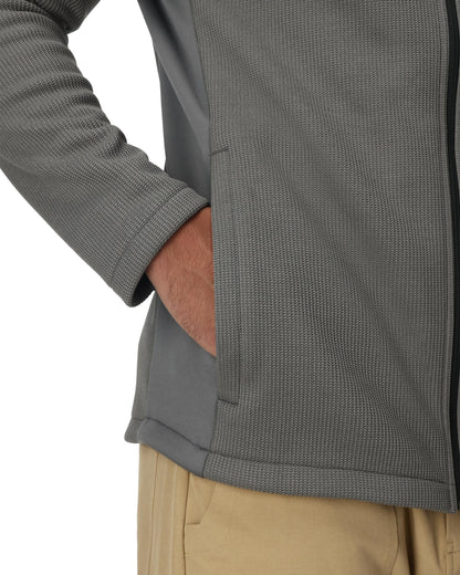 Men's Bandit Hooded Jacket - Storm | Spyder Midlayers