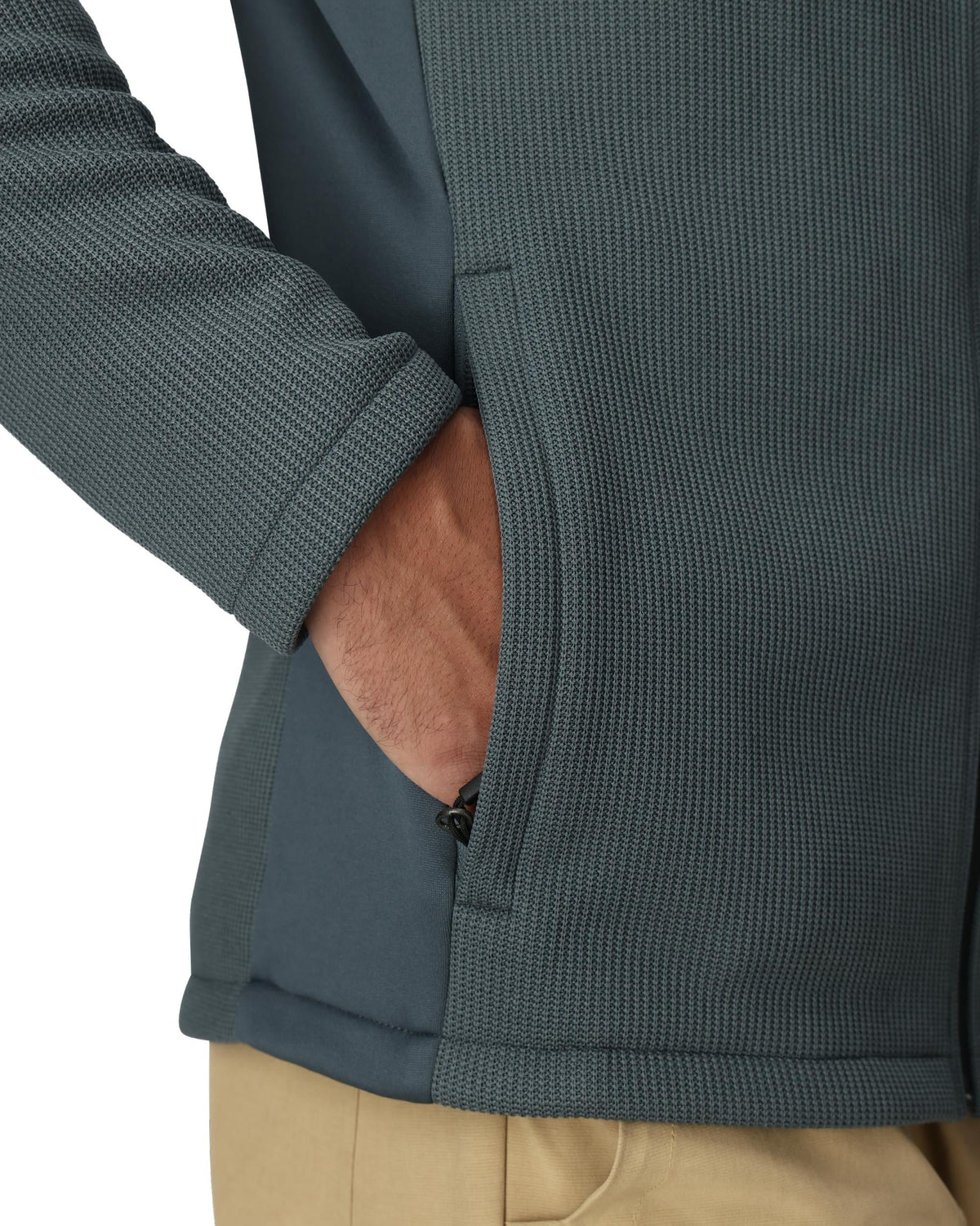 Men's Bandit Hooded Jacket - Slate Blue | Spyder Midlayers