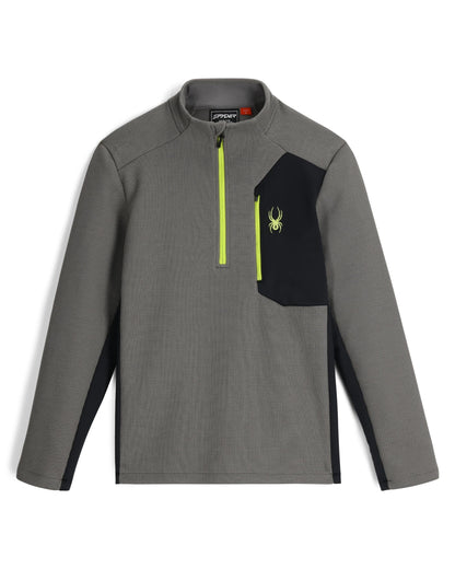 Men's Bandit Half Zip Jacket - Storm | Spyder Midlayers