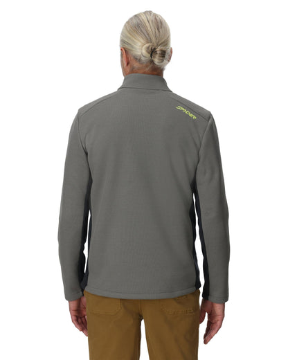 Men's Bandit Half Zip Jacket - Storm | Spyder Midlayers