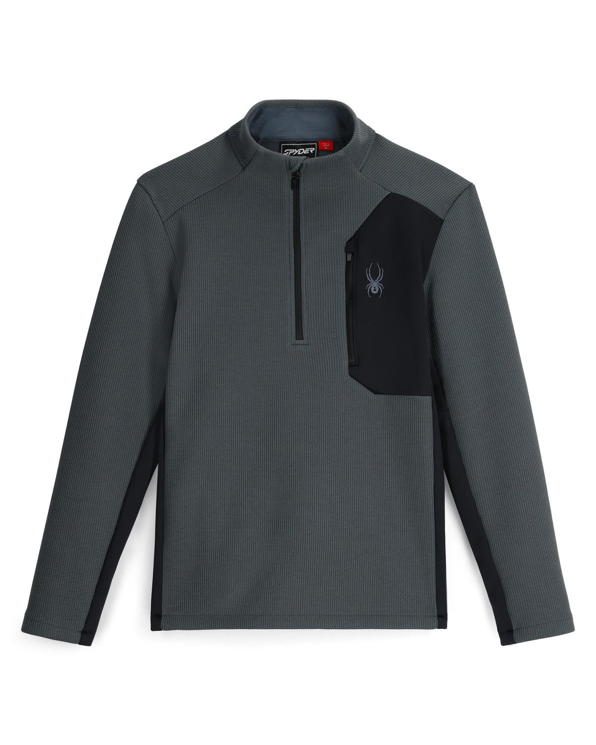 Men's Bandit Half Zip Jacket- Slate Blue | Spyder Midlayers
