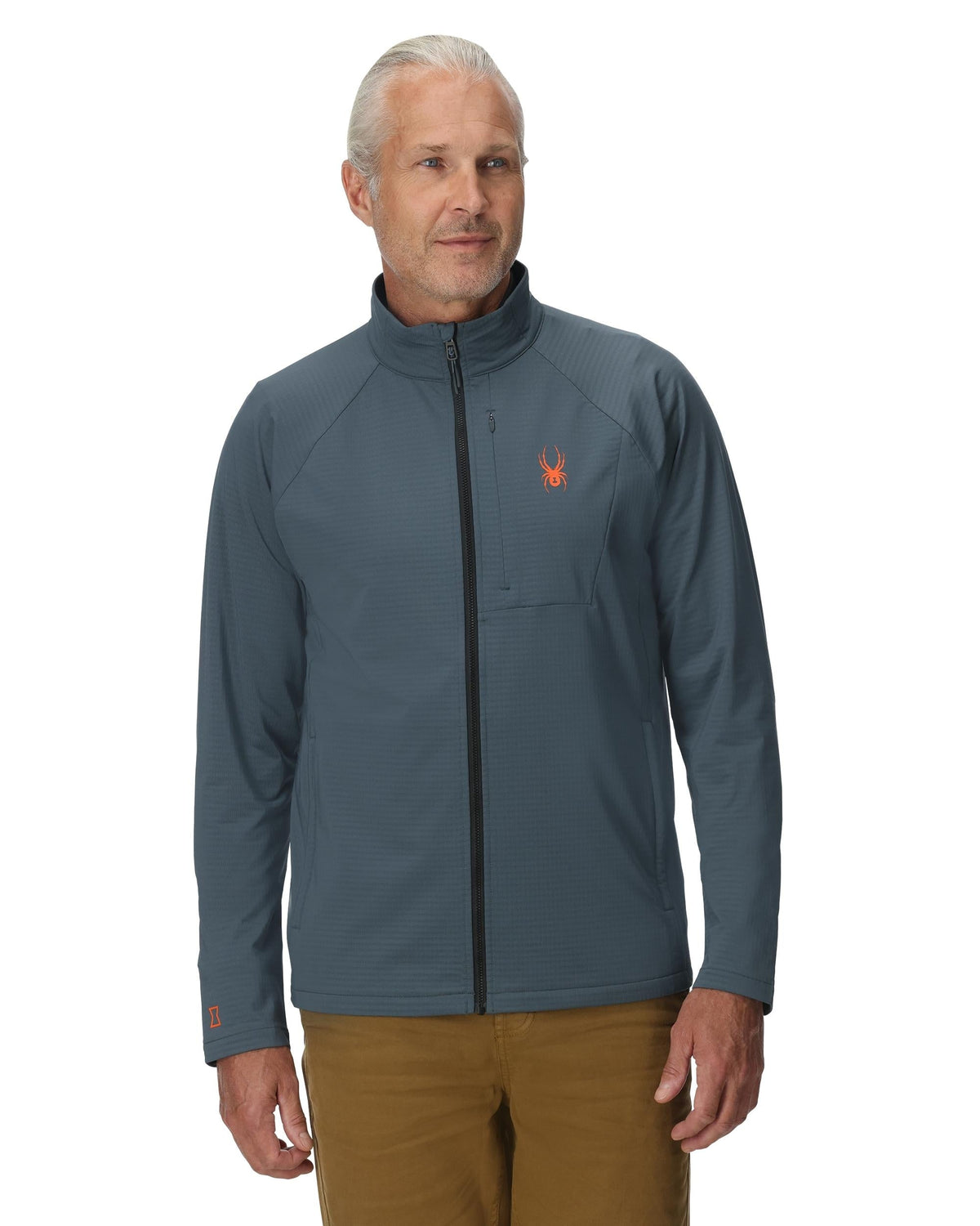 Men's Gridweb™ Fleece - Slate Blue | Spyder Midlayers