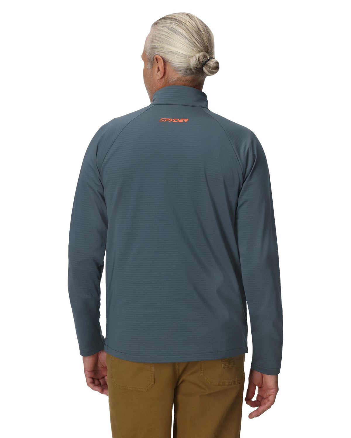 Men's Gridweb™ Fleece - Slate Blue | Spyder Midlayers