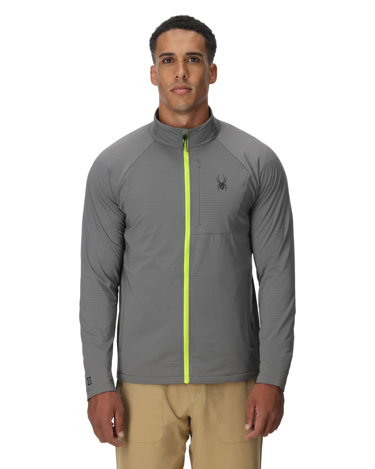 Men's Gridweb™ Fleece - Storm | Spyder Midlayers