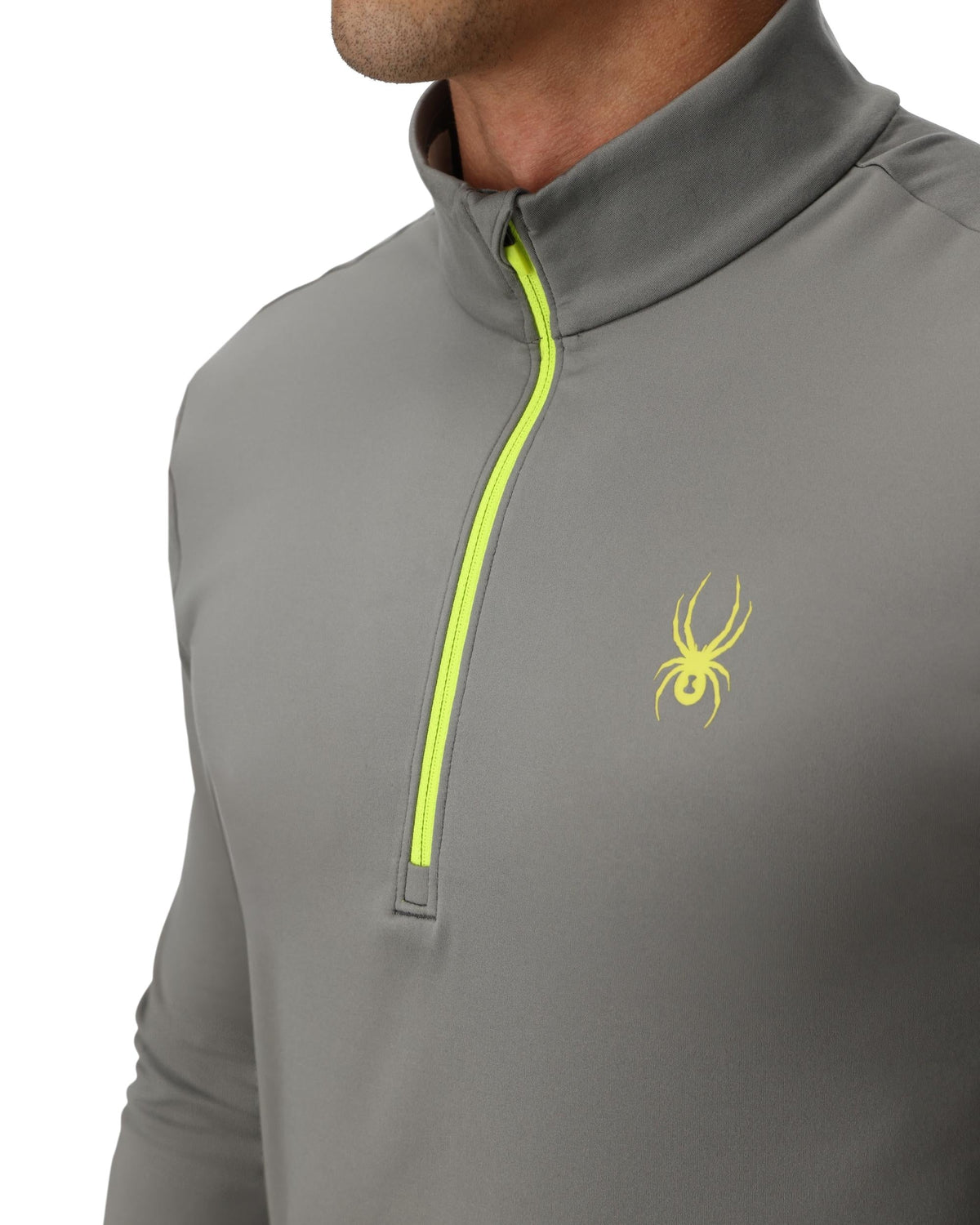 Men's Prospect Half Zip T-Neck - Storm | Spyder Midlayers|Baselayers