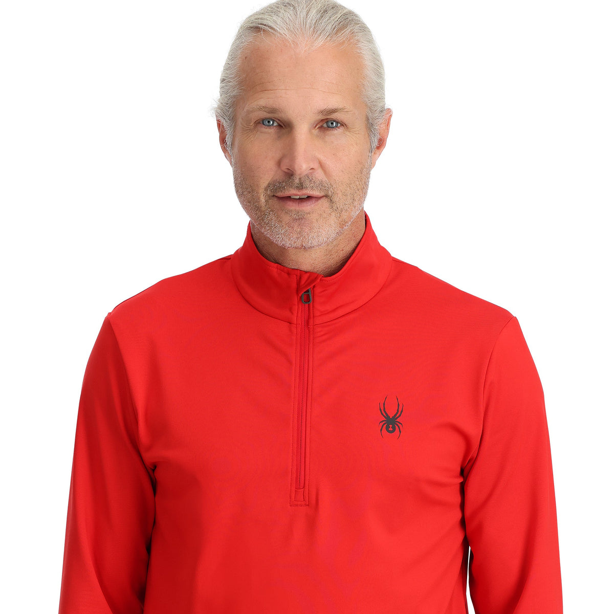 Men's Prospect Half Zip T-Neck - Spyder Red | Spyder Midlayers|Baselayers