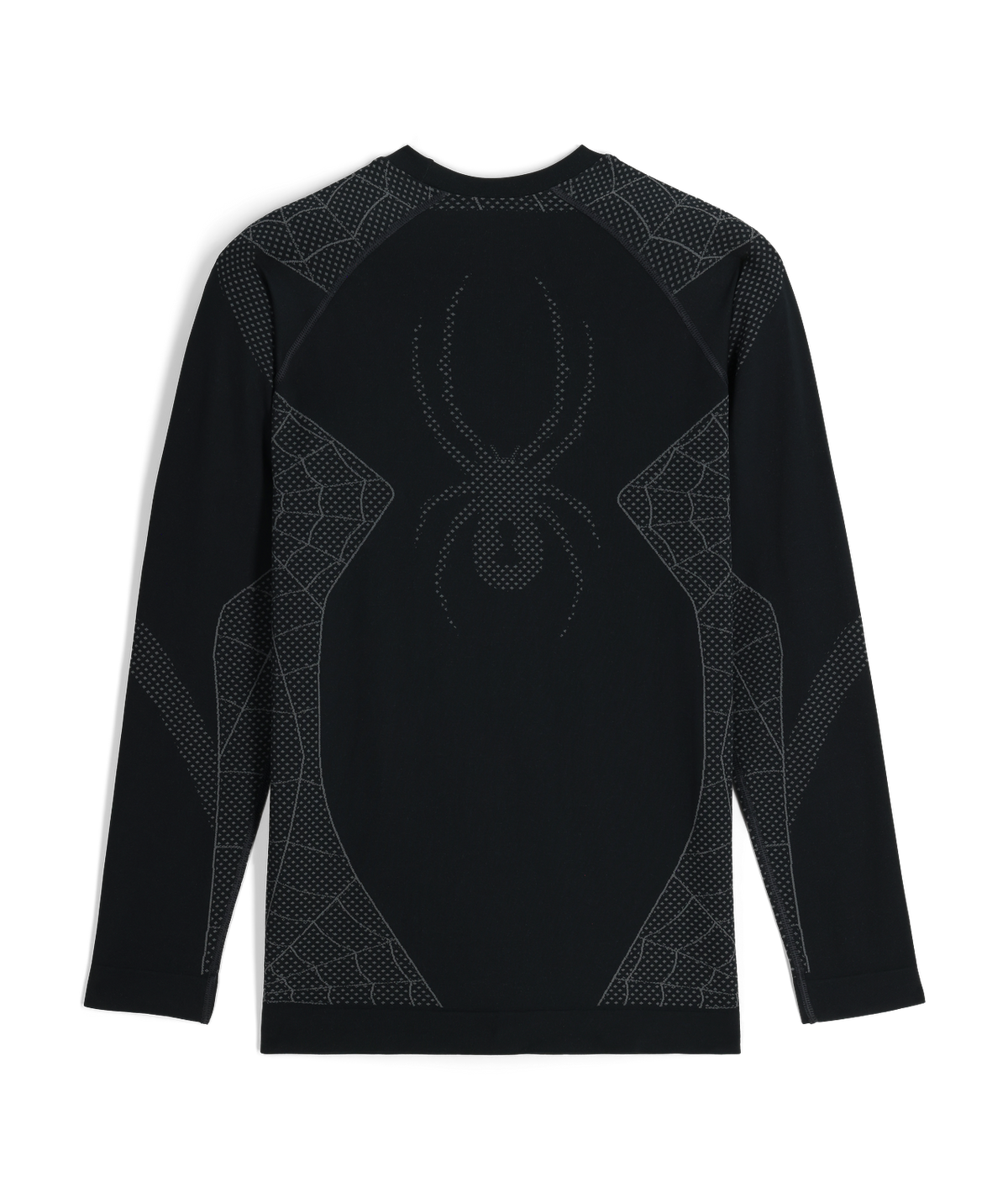 Men's Momentum Baselayer Top - Black | Spyder Baselayers