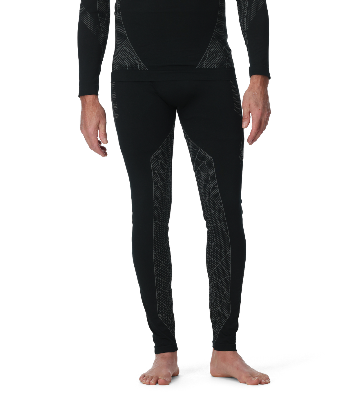 Men's Momentum Baselayer Pants - Black | Spyder Baselayers