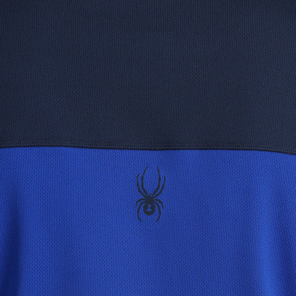 Men's Stretch Charger Crew - Electric Blue | Spyder Baselayers