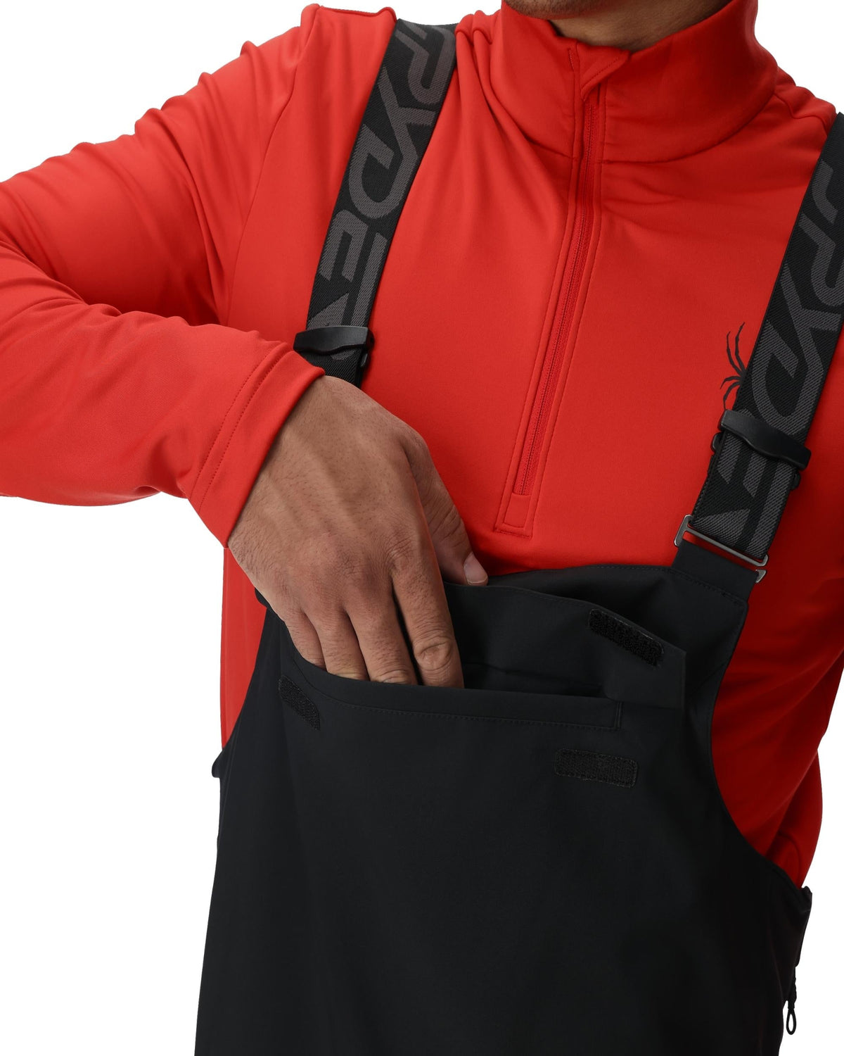 Men's Lift Bib Pants - Black | Spyder Freeski