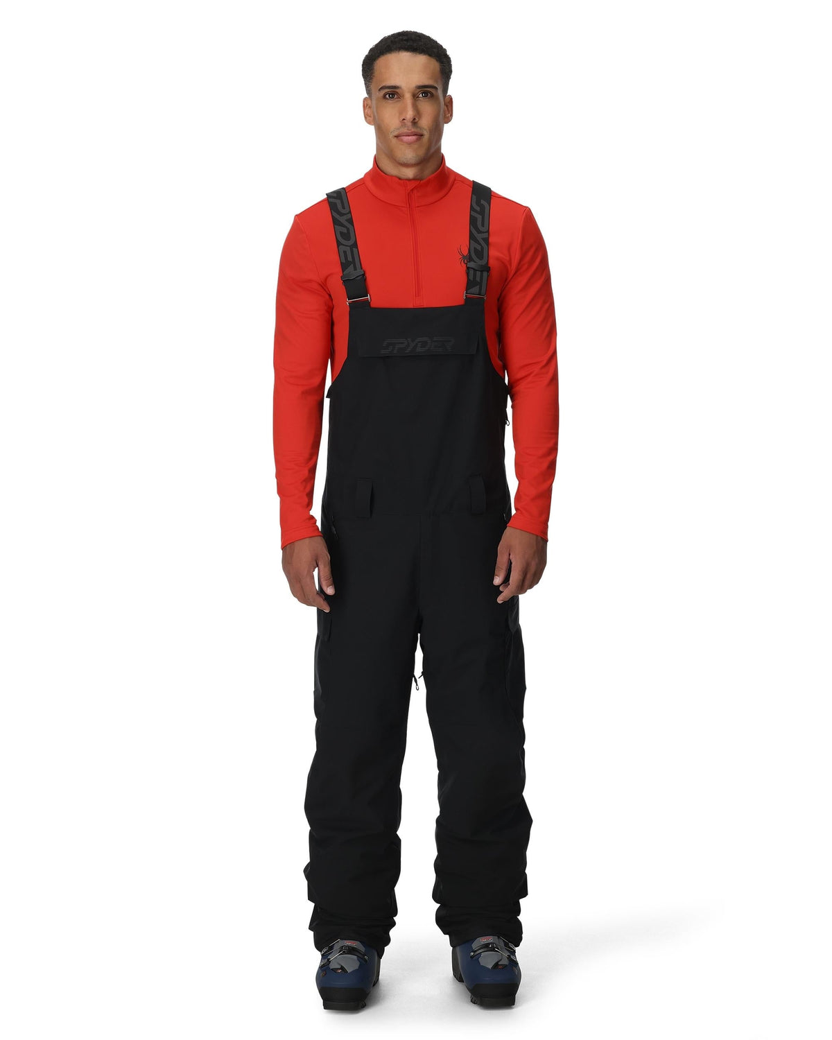 Men's Lift Bib Pants - Black | Spyder Freeski