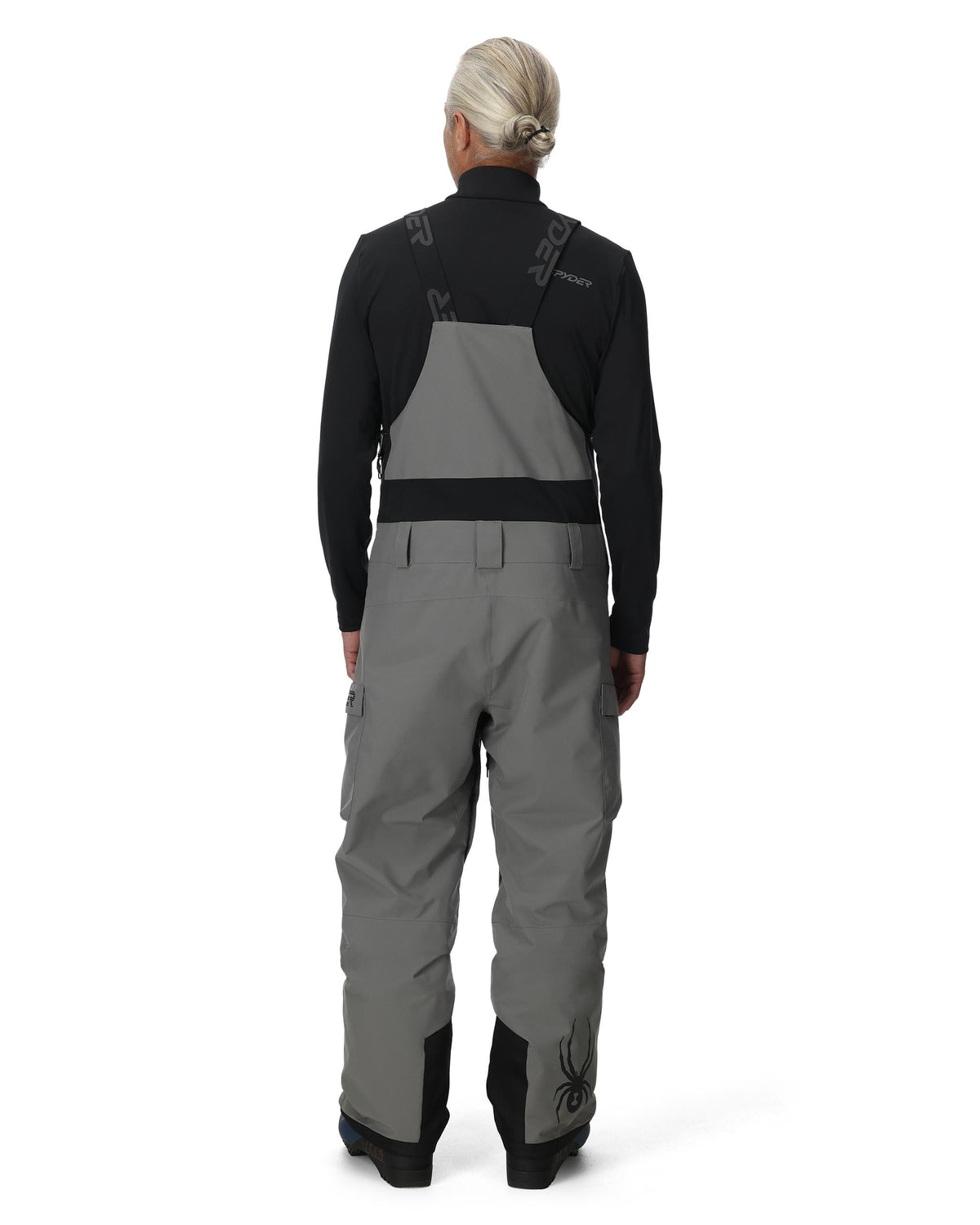 Men's Lift Bibs - Storm | Spyder Freeski