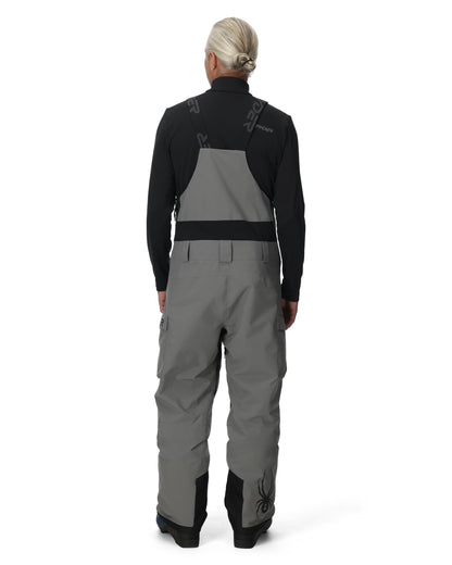 Men's Lift Bibs - Storm | Spyder Freeski
