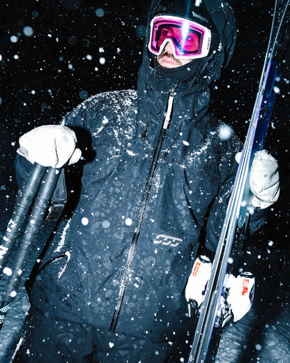 Unisex Society Lift Jacket - Black | Spyder Freeski