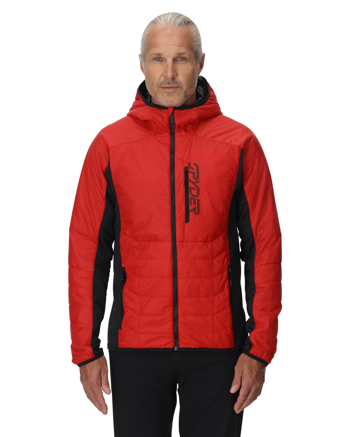 Men's Glissade Hooded Jacket - Spyder Red | Spyder Freeski