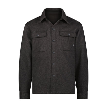 Men's Sweater Fleece Shacket - Pewter | Spyder