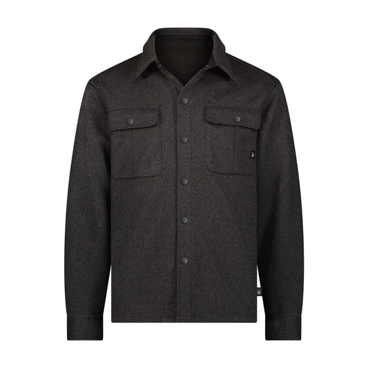 Men's Sweater Fleece Shacket - Pewter | Spyder