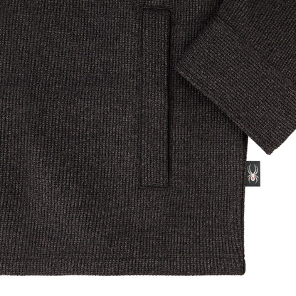 Men's Sweater Fleece Shacket - Pewter | Spyder