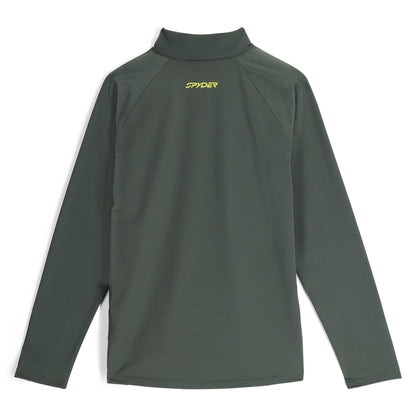Men's GridWeb™ Half Zip Fleece - Dark Forest | Spyder