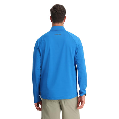 Men's GridWeb™ Half Zip Fleece - Cobalt | Spyder