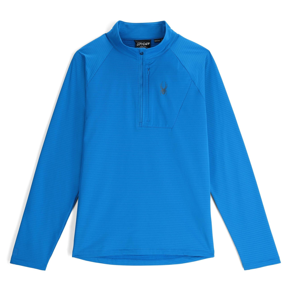 Men's GridWeb™ Half Zip Fleece - Cobalt | Spyder