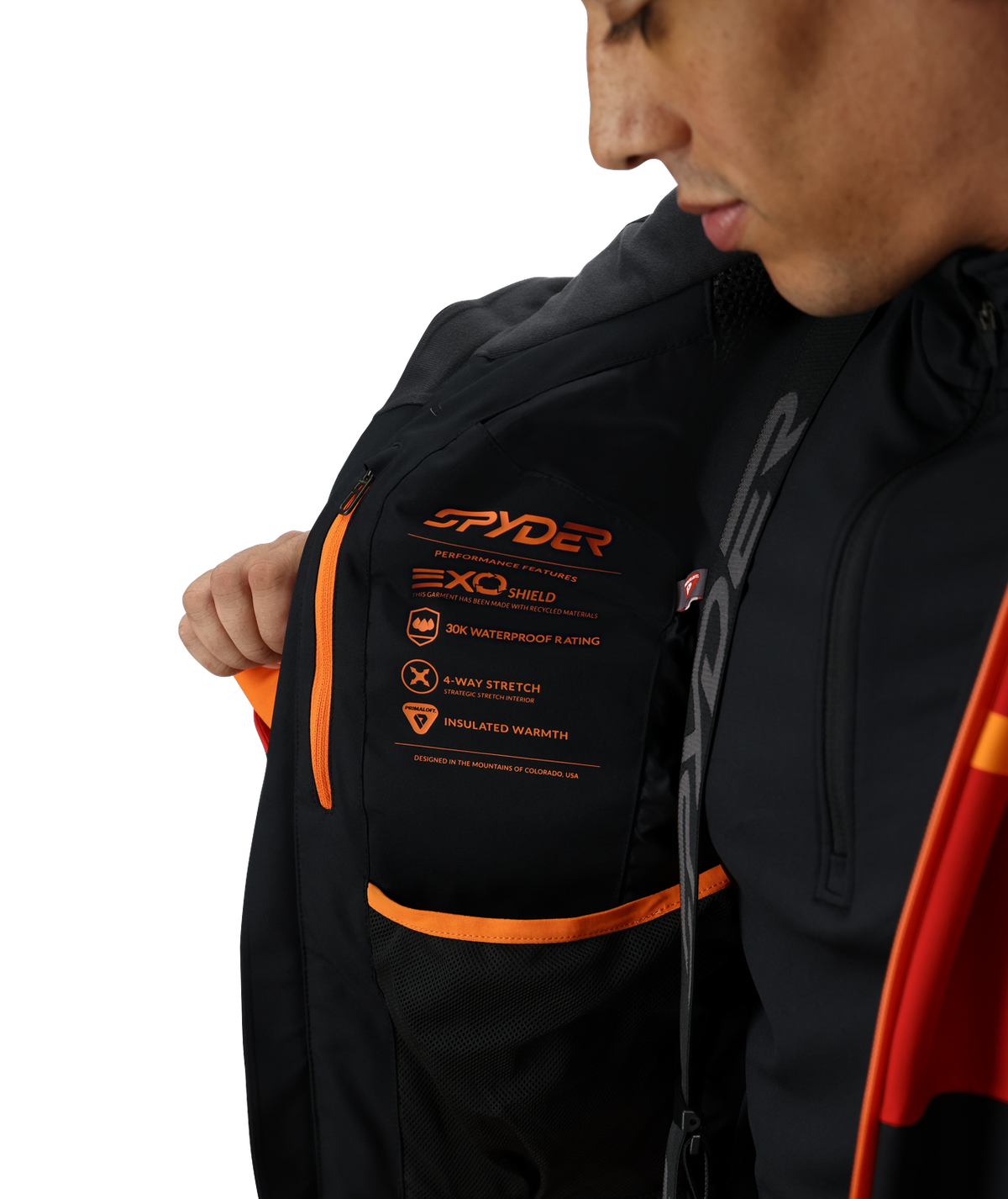 Men's Titan Jacket - Black | Spyder