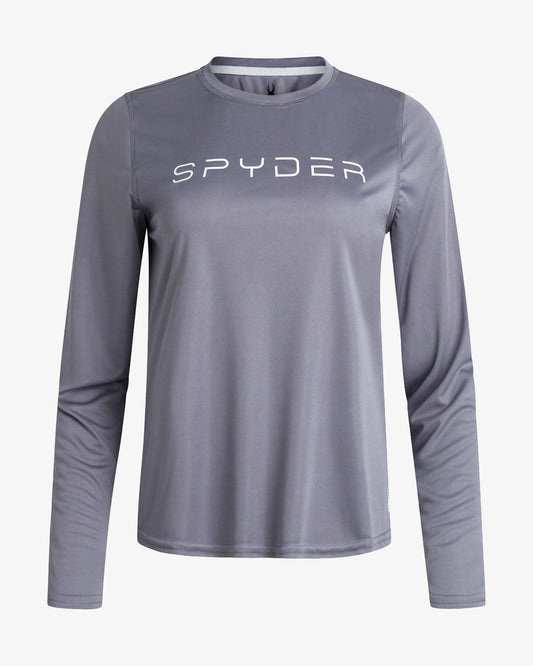Women's Spyder Long Sleeve - Dark Gray | Spyder Tops