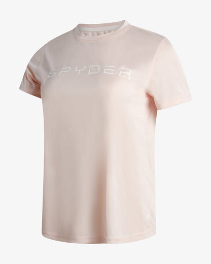 Women's Spyder Short Sleeve - Peach Blush | Spyder Tops