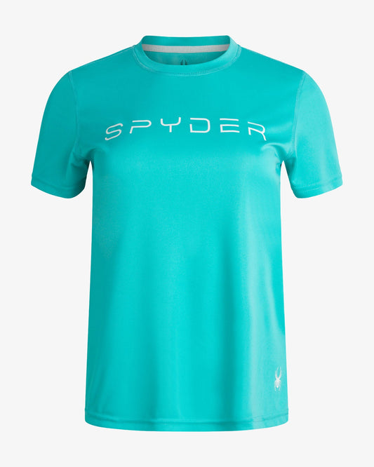 Women's Spyder Short Sleeve - Aquamarine | Spyder Tops