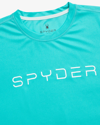 Women's Spyder Short Sleeve - Aquamarine | Spyder Tops