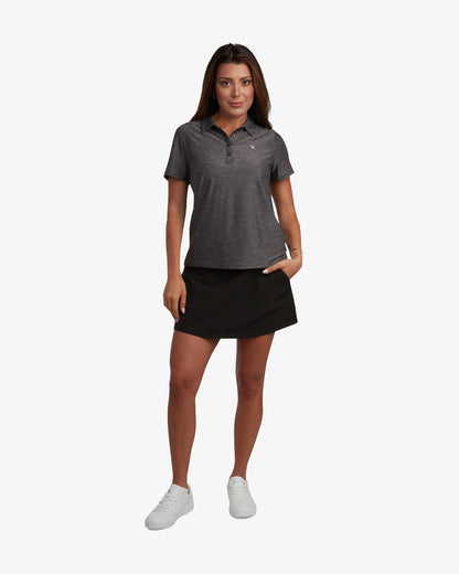 Women's Weekender Polo - Black | Spyder Tops