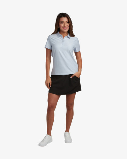 Women's Weekender Polo - Mist Blue | Spyder Tops
