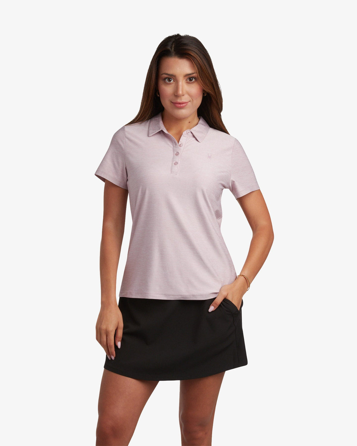 Women's Weekender Polo - Lilac | Spyder Tops