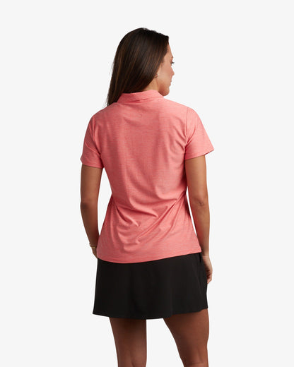 Women's Weekender Polo - Peach Bud | Spyder Tops