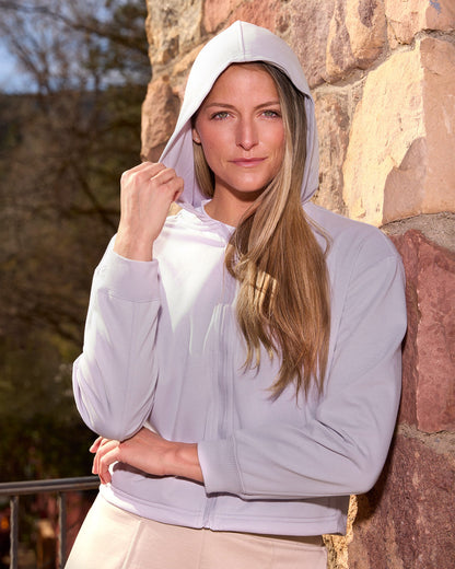 Women's Juniper Hoodie - Light Lavender | Spyder Hoodies