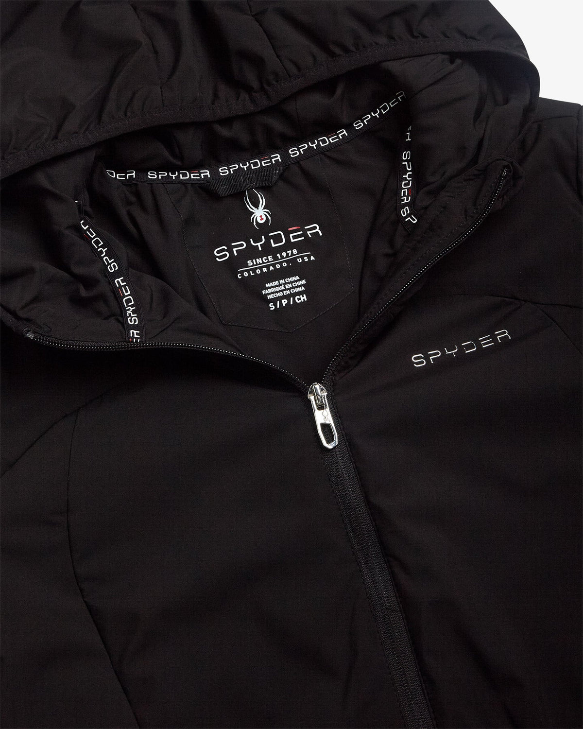 Women's Long Spyder Lite Jacket - Black | Spyder Jackets
